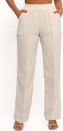 Petal & Pup Roben Pintuck Pleat Straight Leg Pants