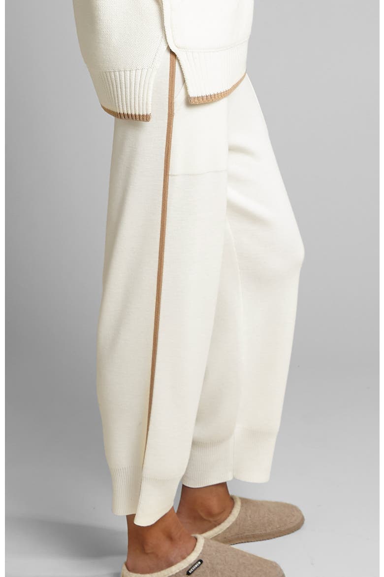 Easy Fit Cropped Jogger, Alternate, color, Vanilla