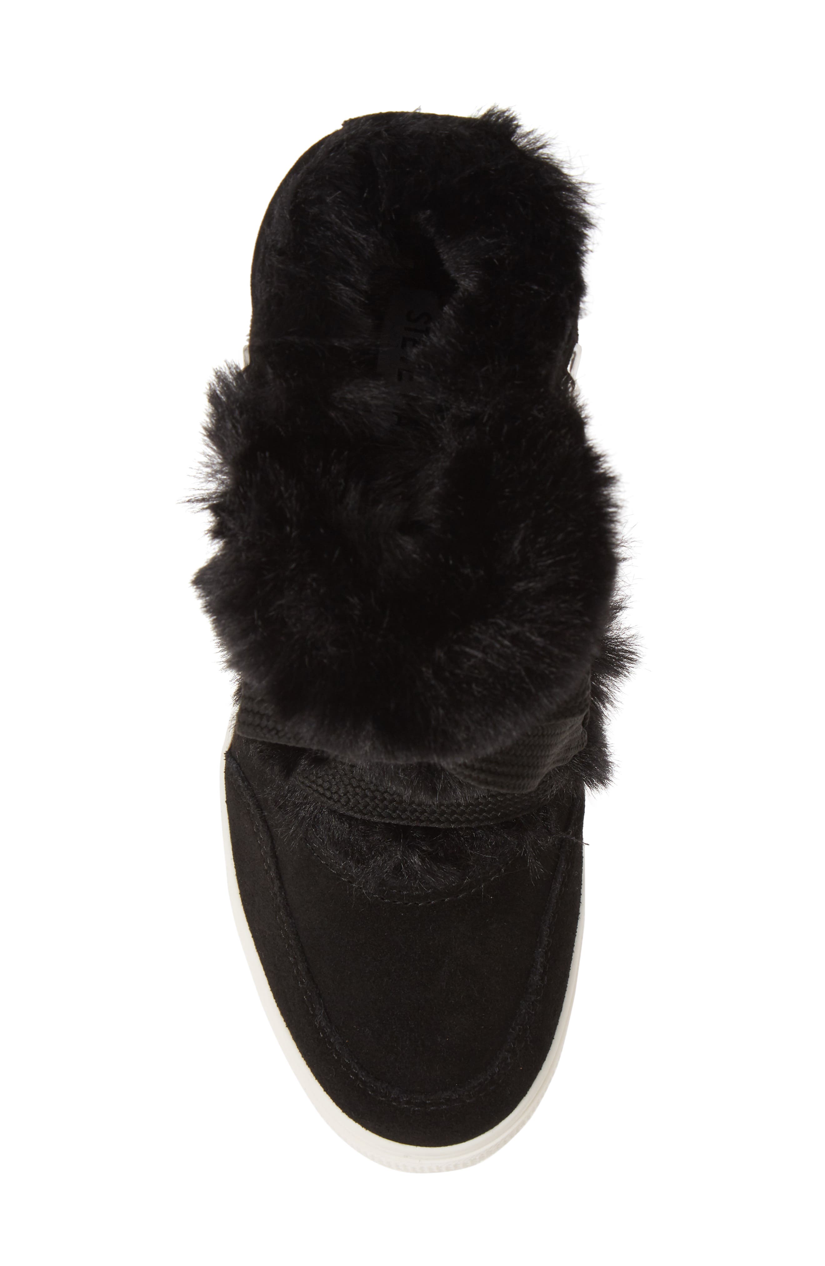 Steve Madden Wharton Faux Fur Bootie, Alternate, color, 