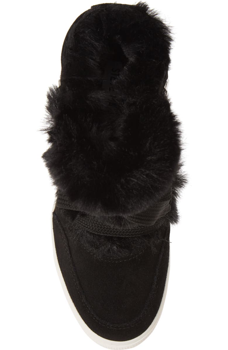 Steve Madden Wharton Faux Fur Bootie, Alternate, color,