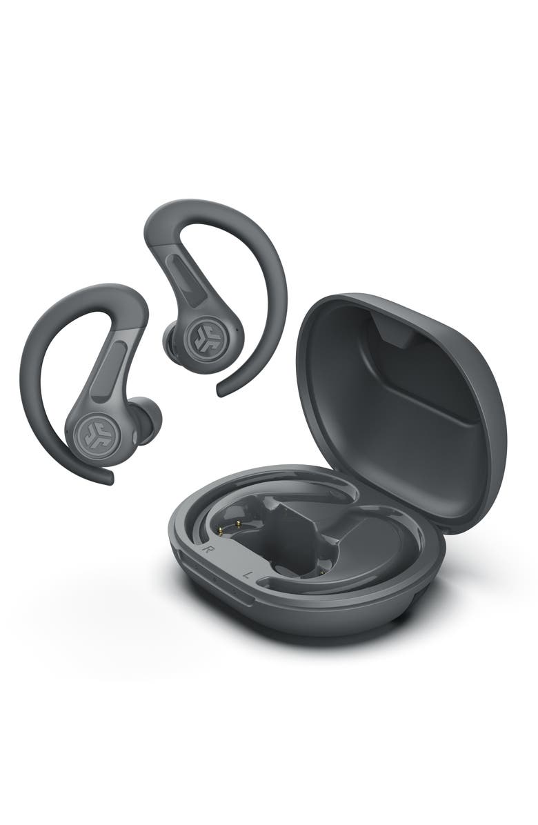 JLab JBuds Sport ANC 4 True Wireless Earbuds, Alternate, color, Graphite