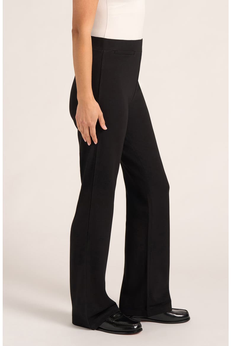 Payton Ponte Pants, Alternate, color, BLACK