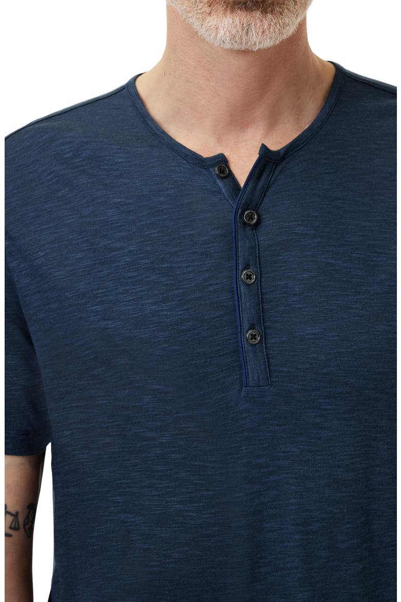 Biello Slim Fit Henley Top, Alternate, color, PACIFIC BLUE
