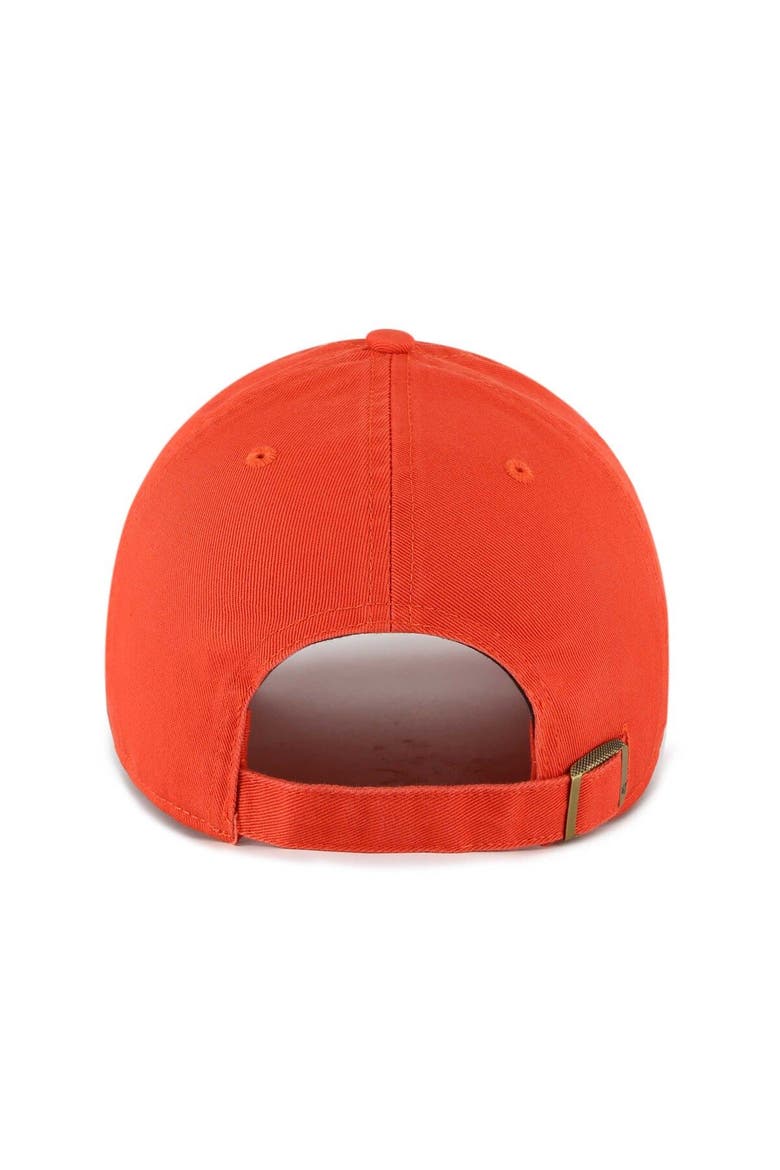 Women's '47 Orange Clemson Tigers Phoebe Clean Up Adjustable Hat, Alternate, color, Orange