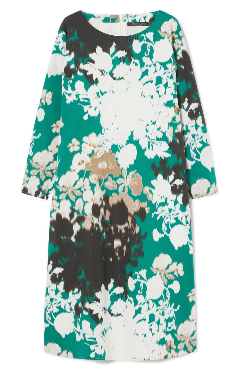 Marina Rinaldi Holiday Shift Dress, Alternate, color, White