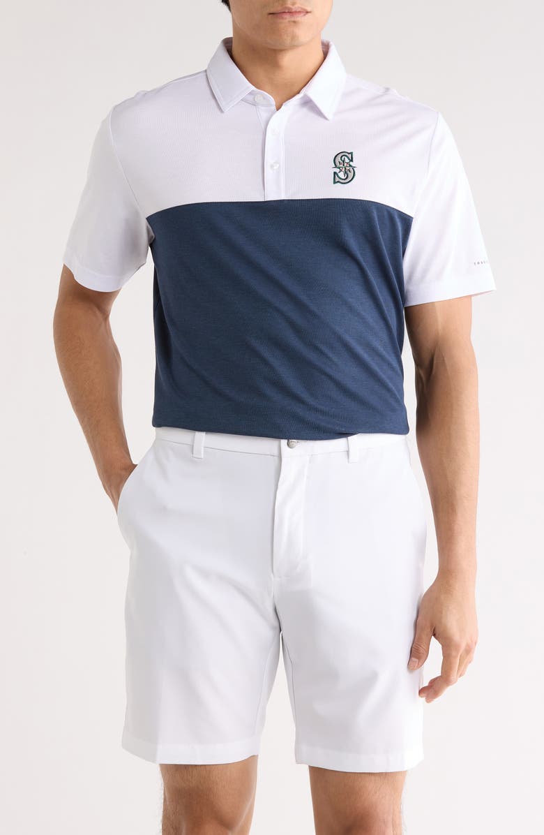TravisMathew Seattle Mariners Home Run Leader Polo, Main, color,
