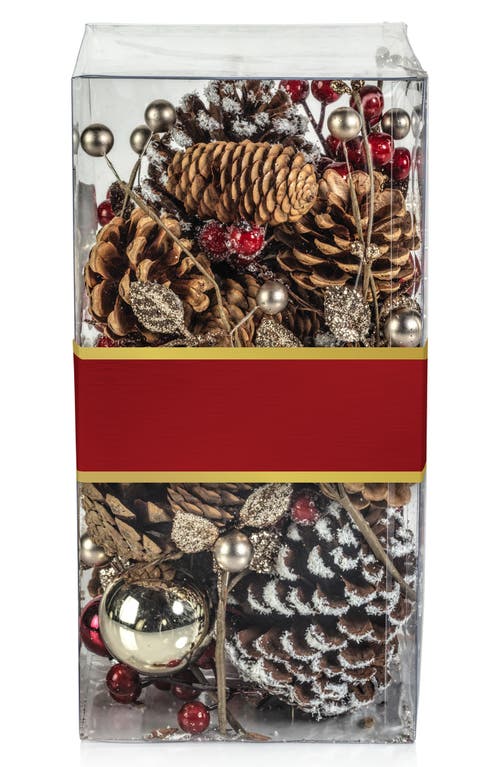 Zodax Holiday Botanical Vase & Bowl Filler In Multi