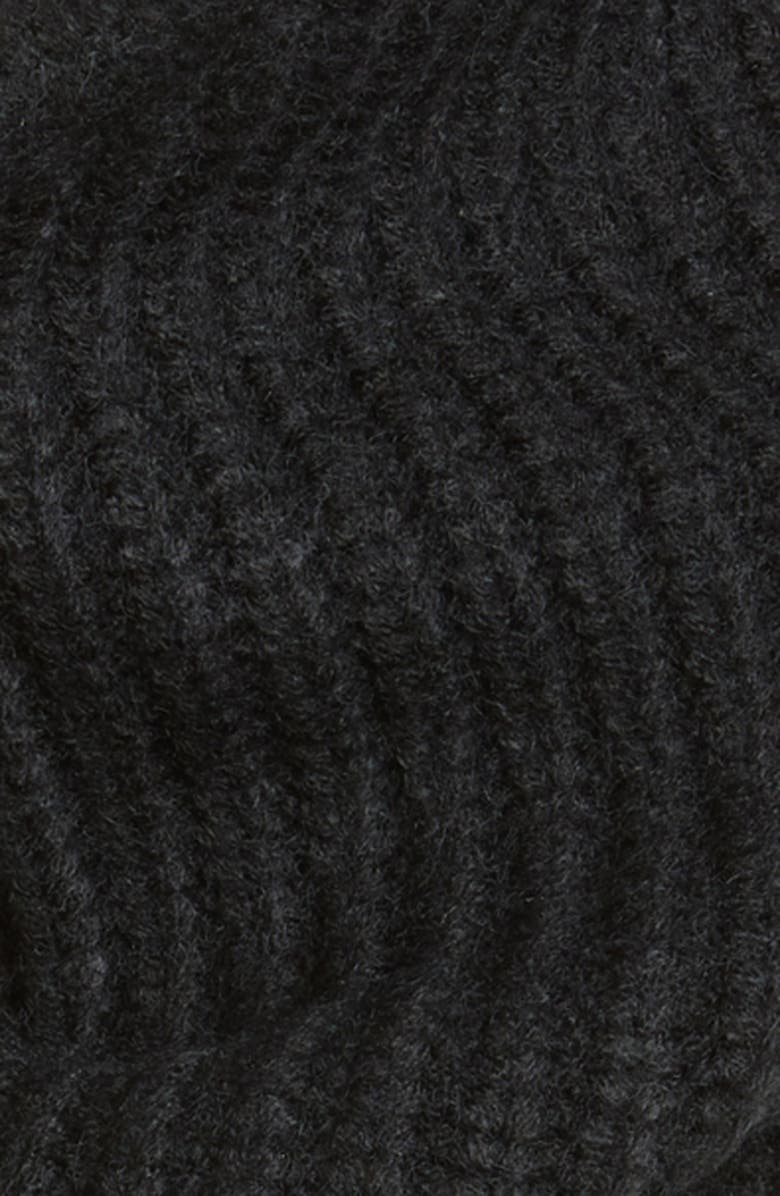 Topshop Hero Rib Balaclava, Alternate, color, 