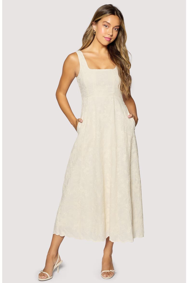 Spring Tide Charm Maxi Dress, Alternate, color, CREAM