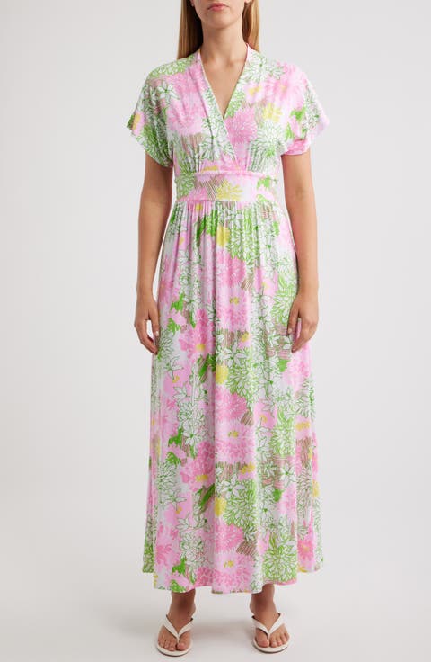 Keenan Floral Print Maxi Dress