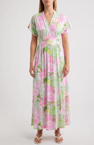 Lilly Pulitzer® Keenan Floral Print Maxi Dress