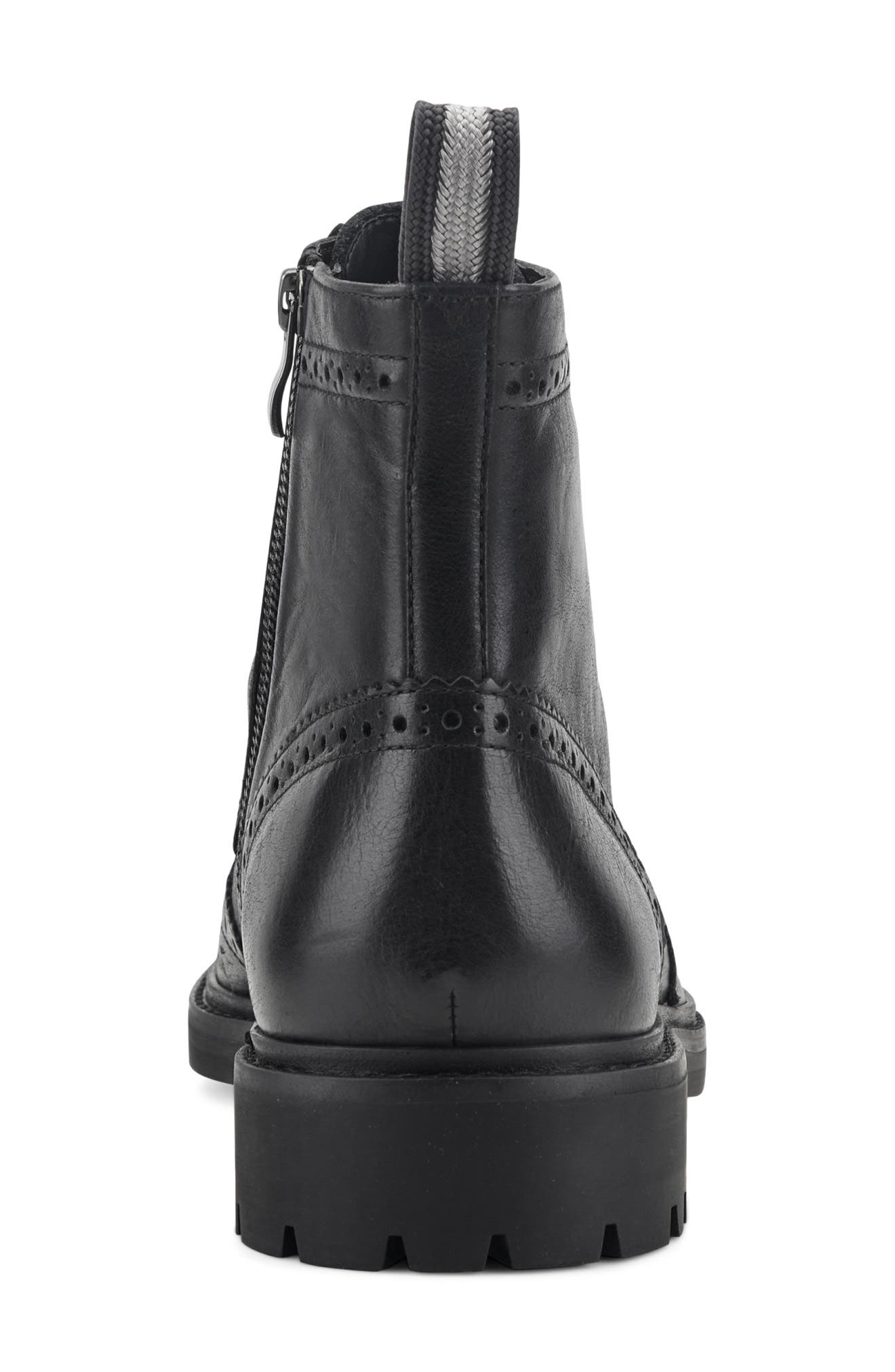 Todd Wingtip Boot, Alternate, color, BLACK LEATHER
