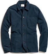 Billy Reid Piqué Chore Shirt Jacket