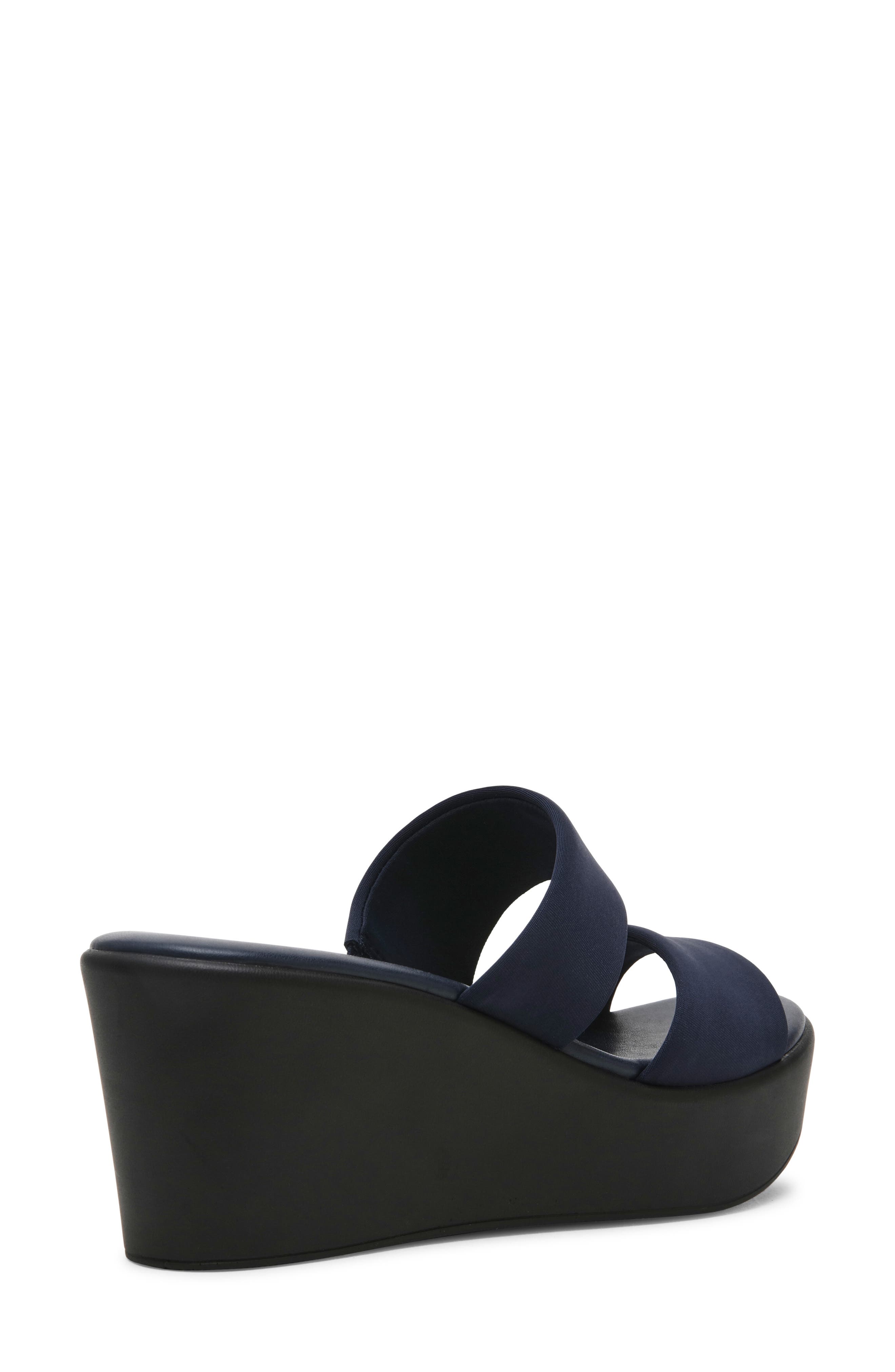 Anne Klein Palisa Platform Wedge Slide Sandal, Alternate, color, 