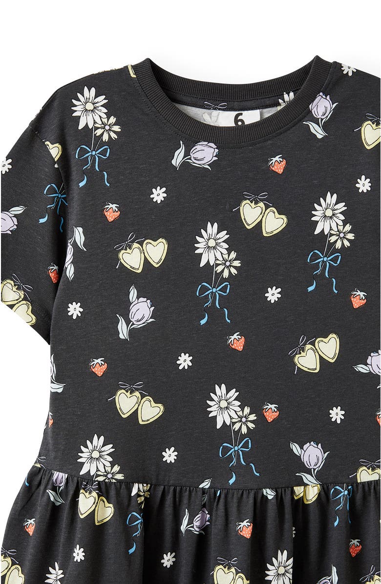 Cotton On Kids Kid's Willow Short Sleeve Dress, Alternate, color, 