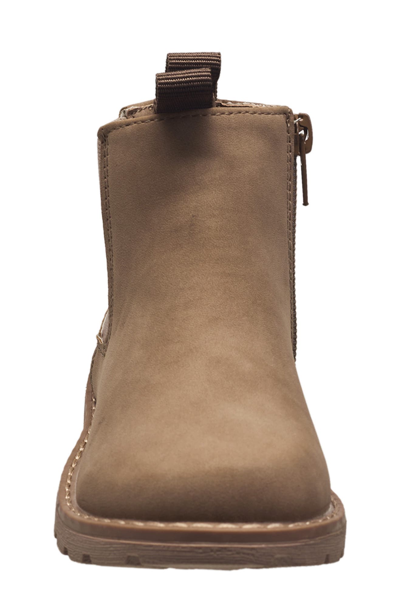 Lucky Brand Kids' Lina Lug Boot, Alternate, color, Tan Suede