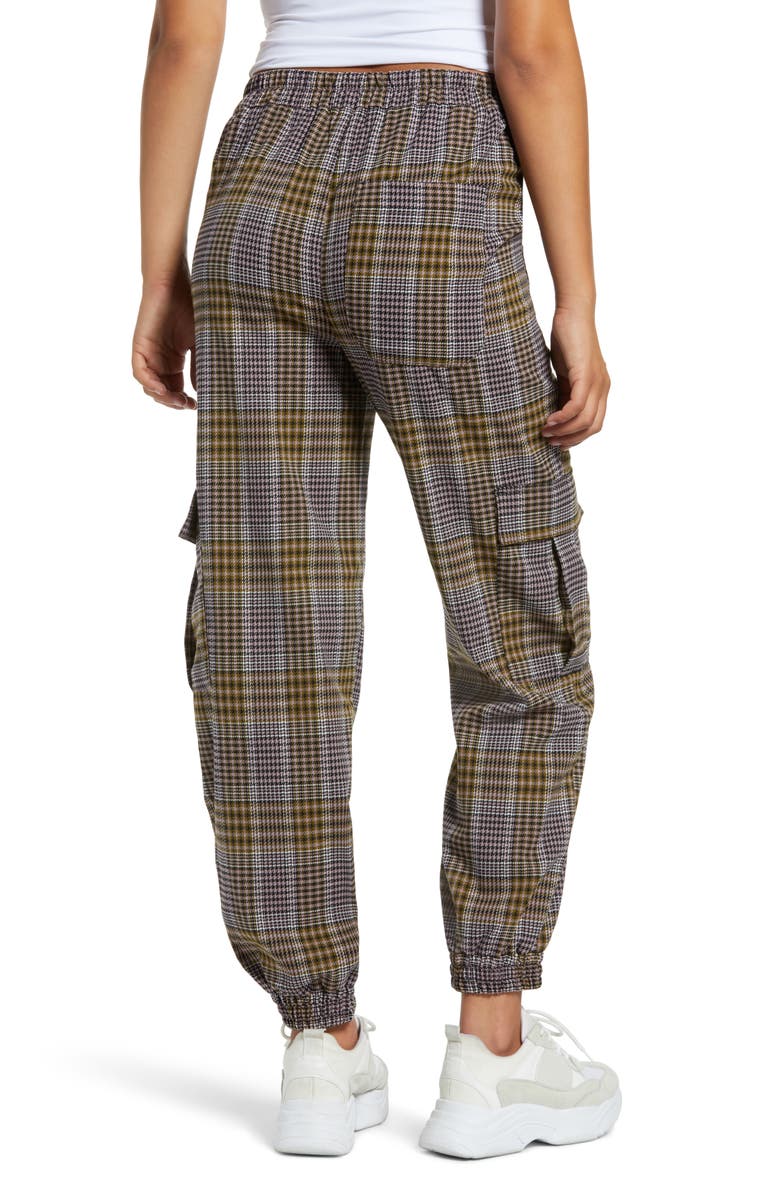 VERO MODA Bobbie Plaid Joggers, Alternate, color,