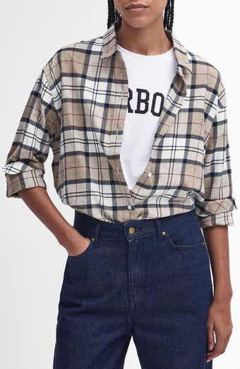 Elishaw Tartan Relaxed Fit Cotton Button-Up Shirt