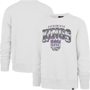 '47 Men's '47 White Sacramento Kings Spotlight Headline Pullover Sweatshirt