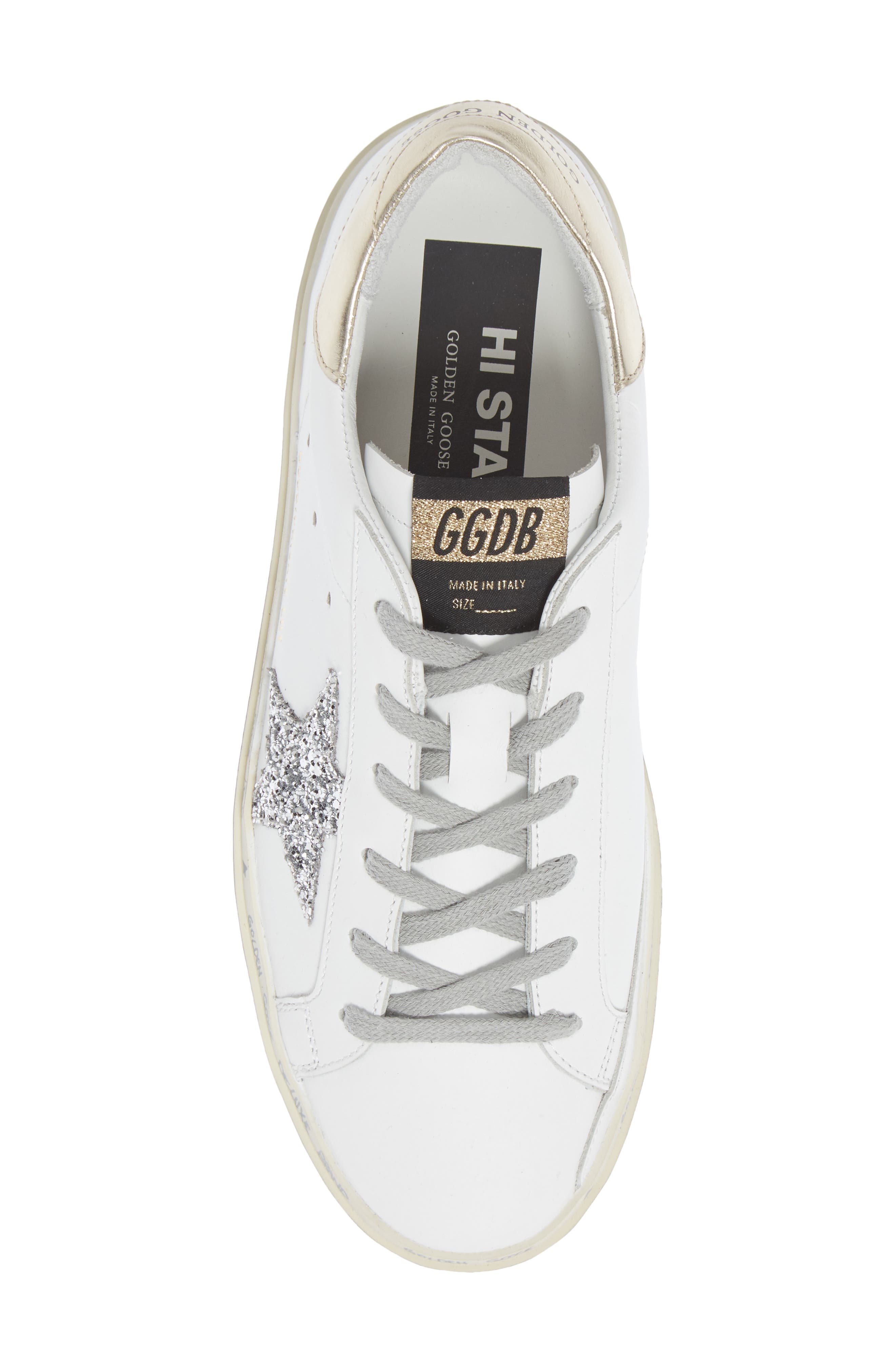 Golden Goose Hi Star Platform Sneaker, Alternate, color, 