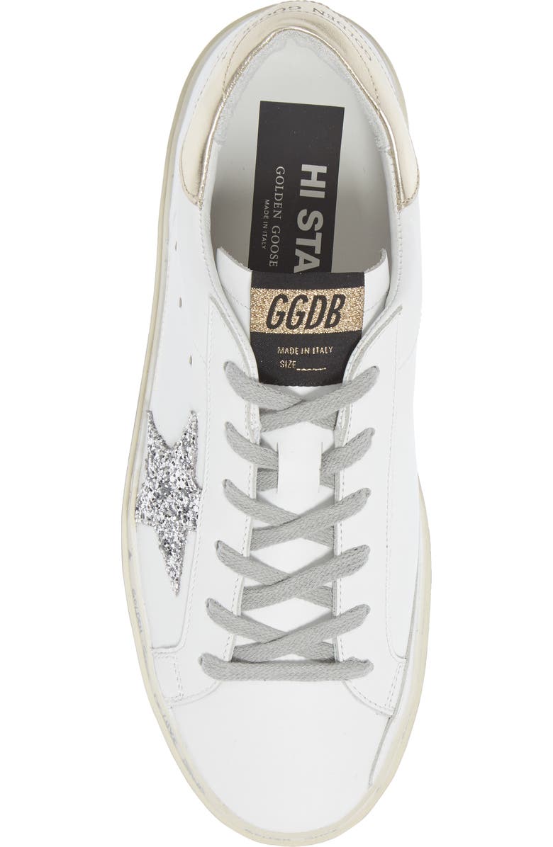 Golden Goose Hi Star Platform Sneaker, Alternate, color,