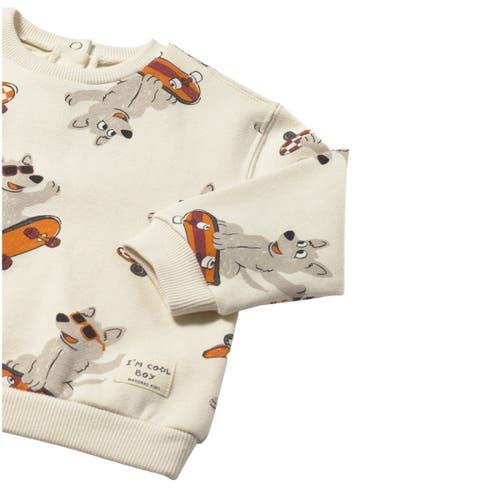 Mayoral Printed Sweatshirt In Neutral