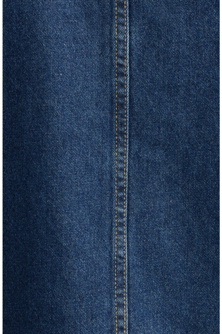 Denim Zip Jacket, Alternate, color, INDIGO RINSE