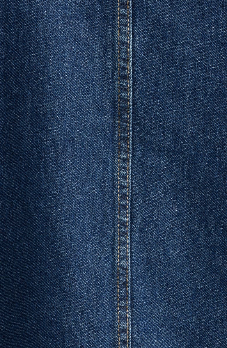 BP. Denim Zip Jacket, Alternate, color, Indigo Rinse