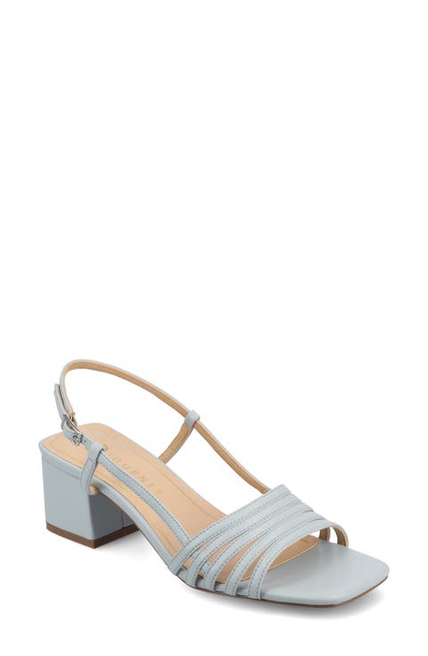 Shayana Block Heel Slingback Sandal