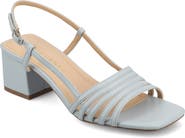 Journee Collection Shayana Block Heel Slingback Sandal