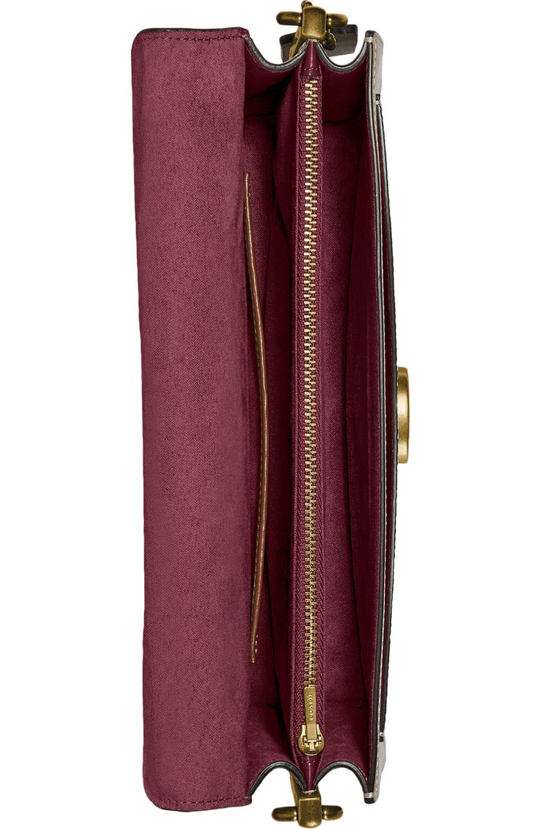 COACH Tabby Signature Coated Canvas & Leather Crossbody Bag, Alternate, color,