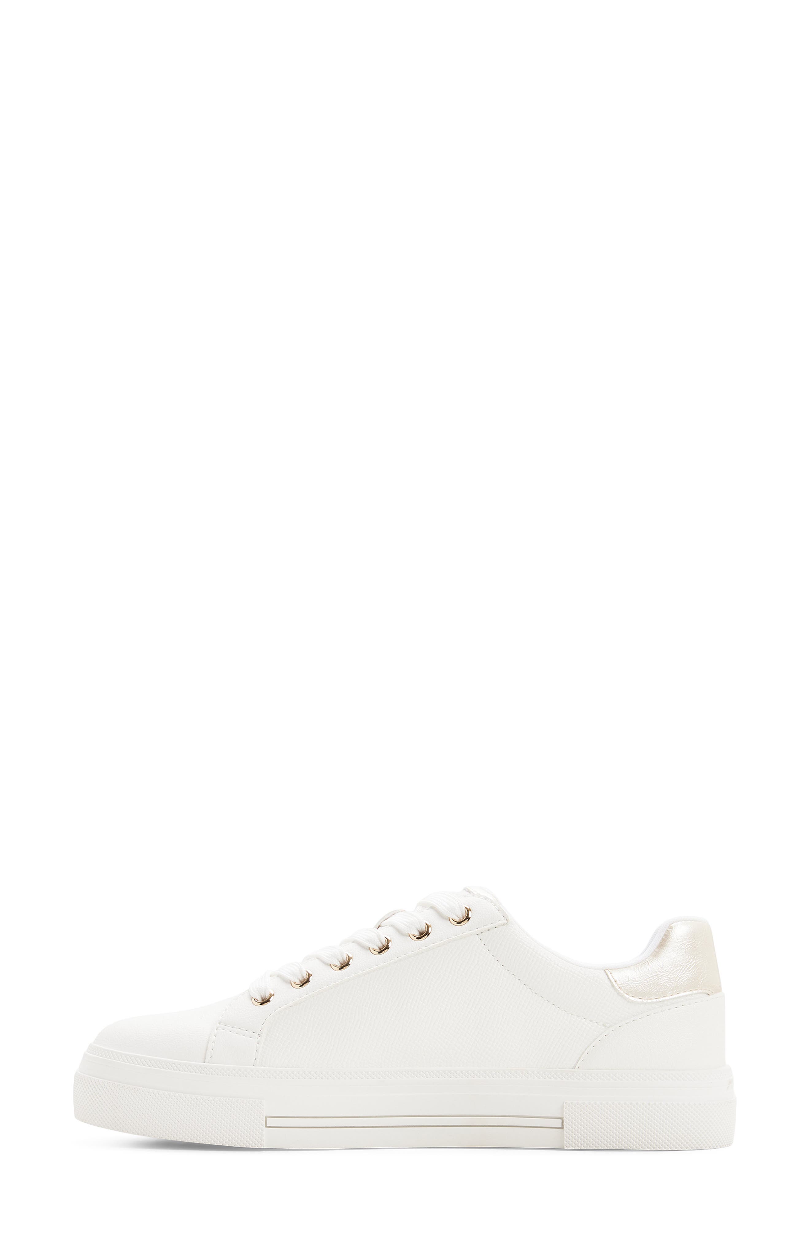 Sadie Platform Sneaker, Alternate, color, WHITE MULTI