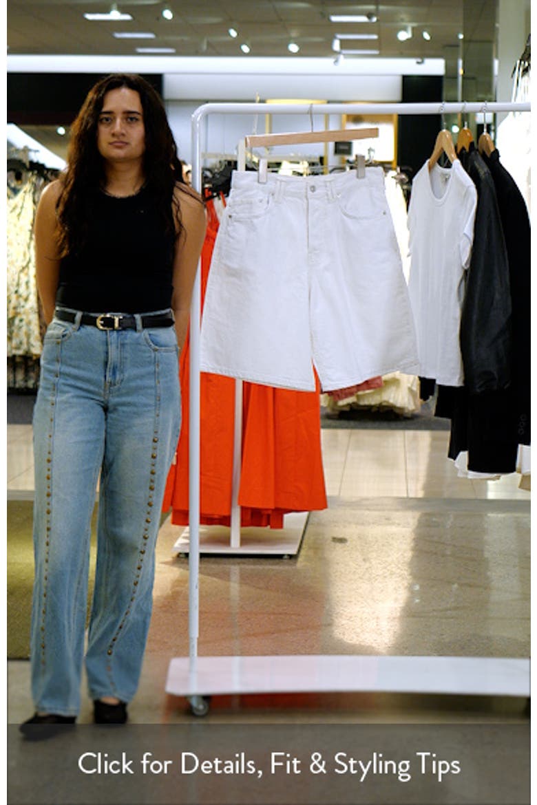 Montana High Waist Denim Walking Shorts video