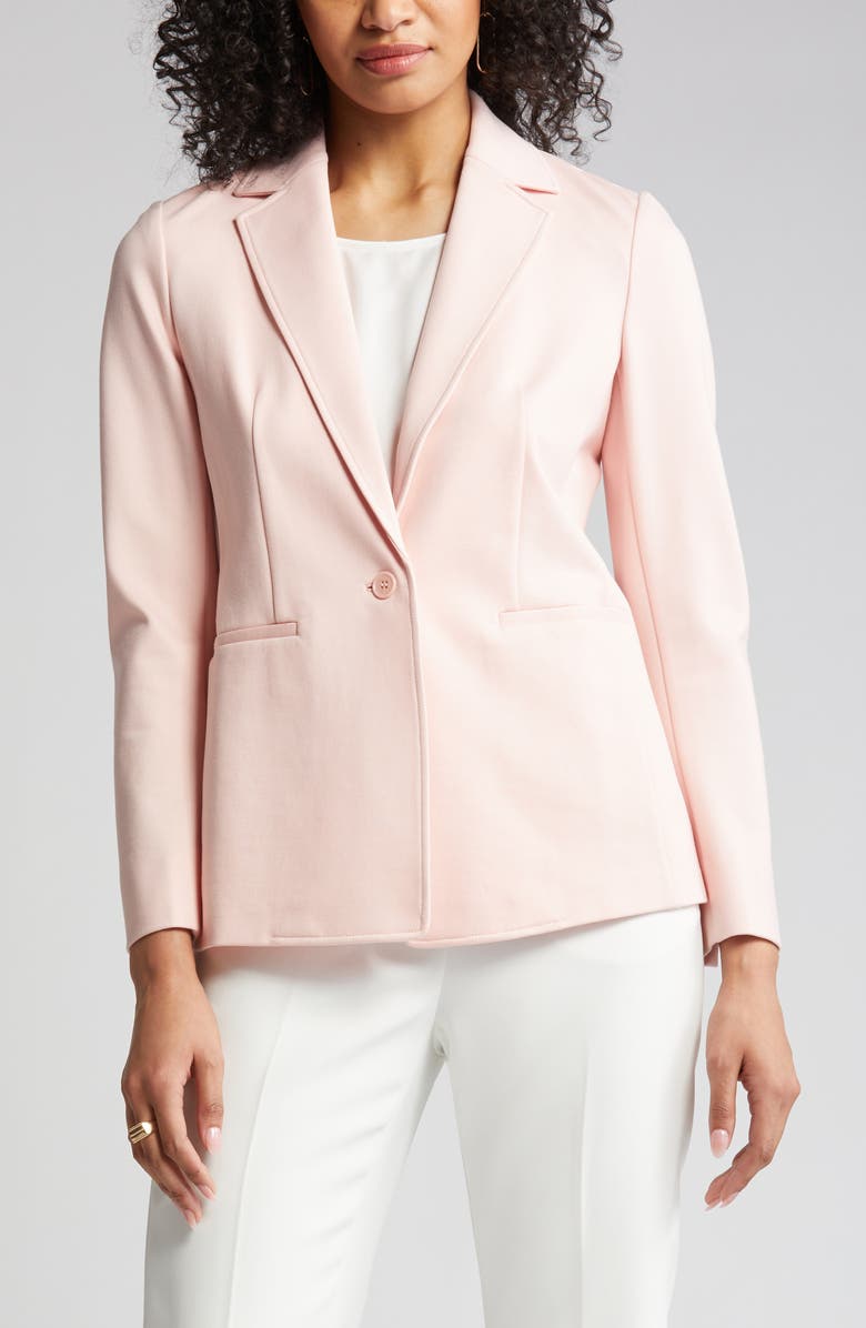 Anne Klein Collection Compression Blazer, Alternate, color, 
