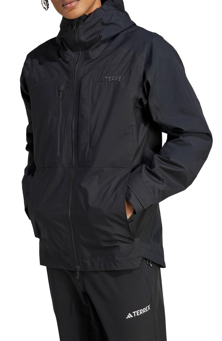 adidas Terrex Xploric Rain.RDY Waterproof Hiking Jacket, Main, color, 