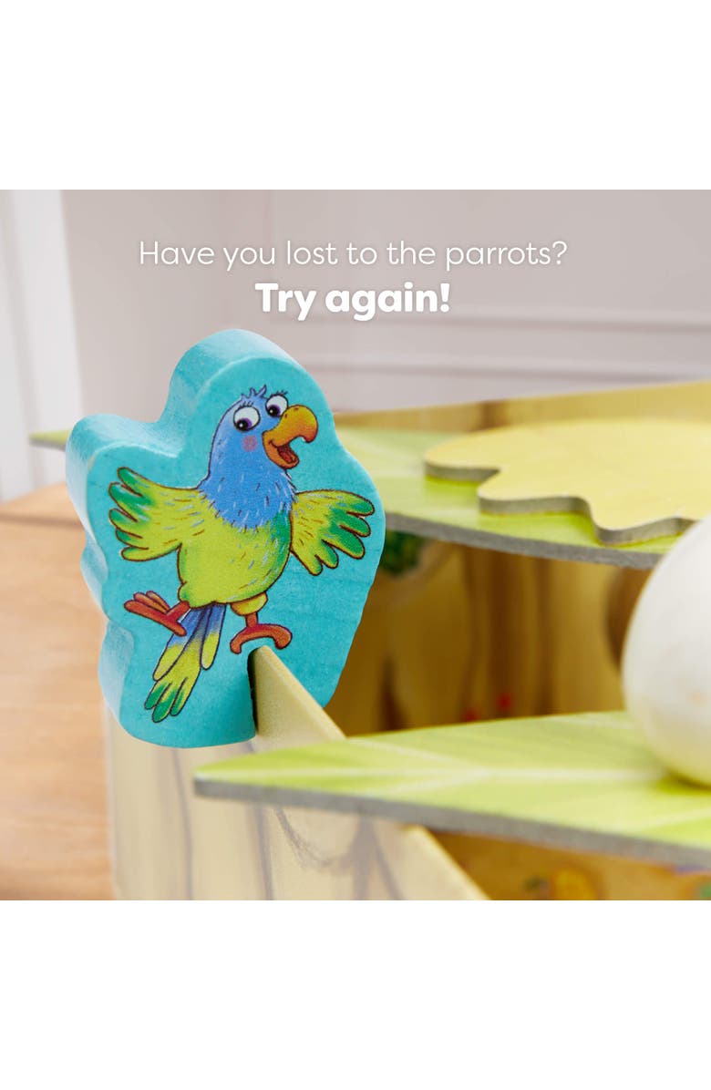 HABA Teetering Treetops Stacking Dexterity Board Game- Kids Ages 3 and up, Alternate, color, Multi