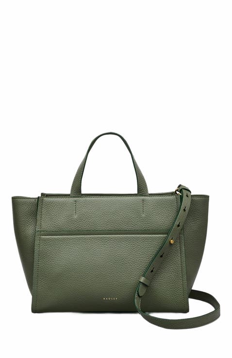 Oak Street Medium Ziptop Satchel Bag