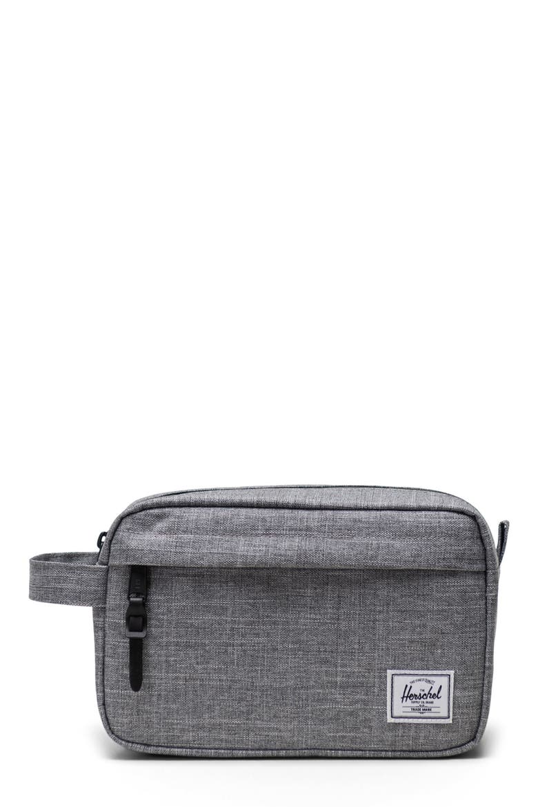 Chapter Recycled Polyester Dopp Kit, Main, color, RAVEN CROSSHATCH
