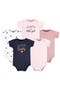  Girl Daddy Pink Navy 5Pk