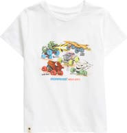 Boardies Kids' Wheelie Beasts Organic Cotton Graphic T-Shirt