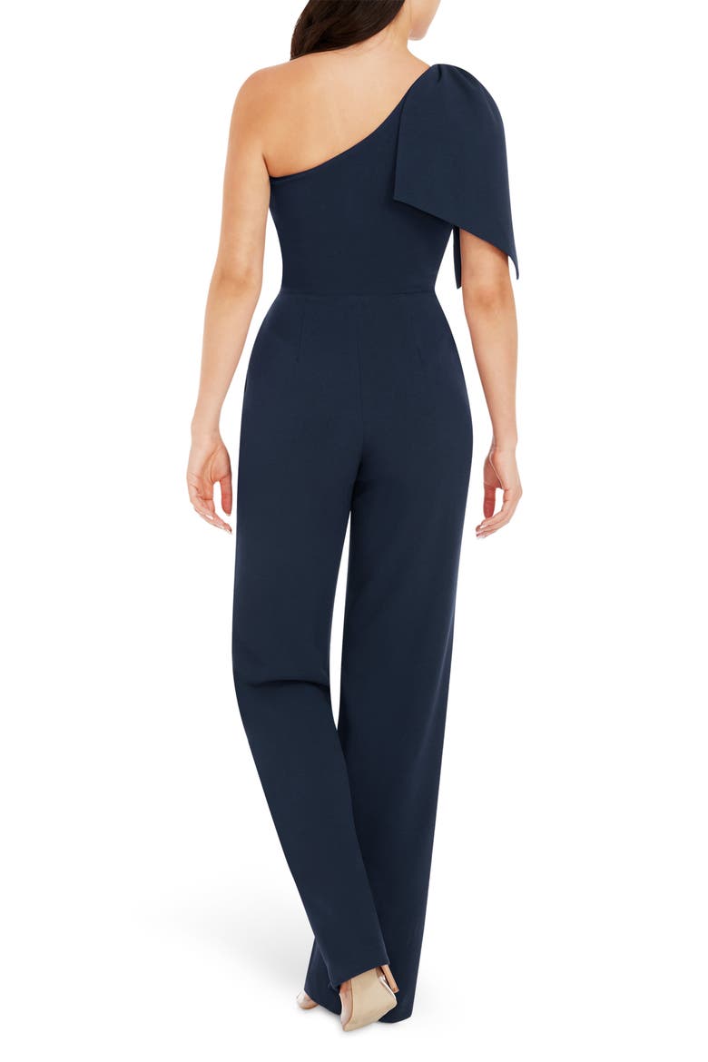 Tiffany One-Shoulder Jumpsuit, Alternate, color, MIDNIGHT BLUE B