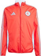 adidas Men's adidas Red/Light Blue Chicago Fire 2025 Anthem Reversible Full-Zip Jacket