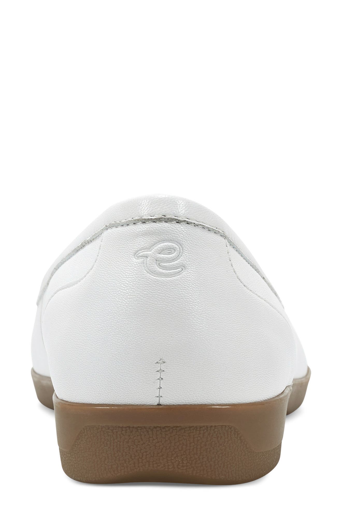 Easy Spirit Devitt Flat, Alternate, color, White