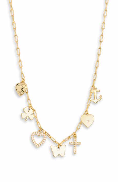 NORDSTROM RACK Multi Charm Necklace