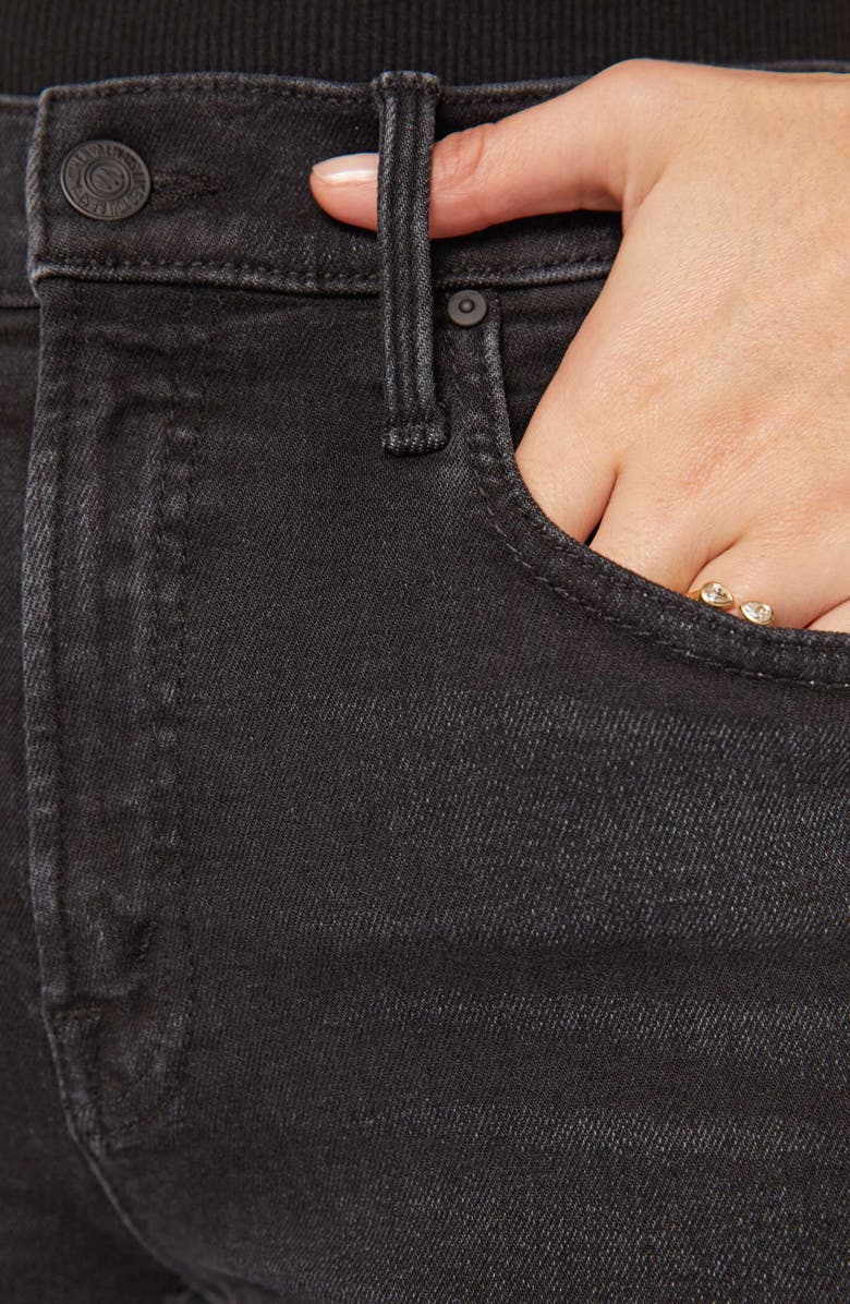 MOTHER The Smarty Pants Hover High Waist Straight Leg Jeans, Alternate, color, 