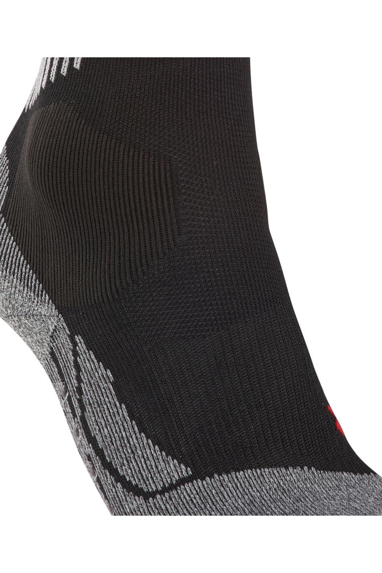 4 Grip Athletic Socks, Alternate, color, Black