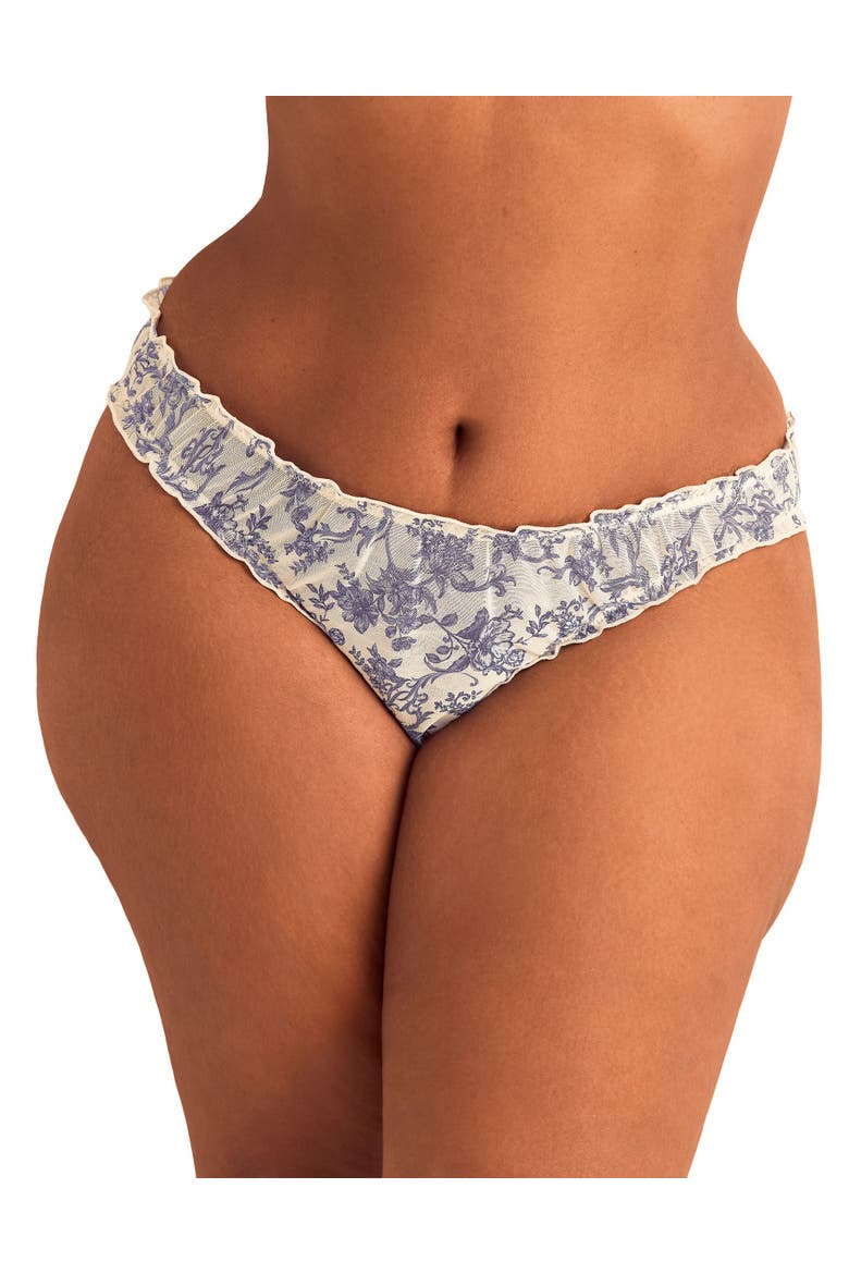 Winette Bikini Panties, Main, color, Novelty blue