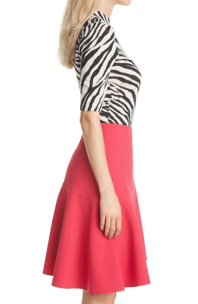 BOSS Fabanna Zebra Virgin Wool Sweater, Alternate, color,