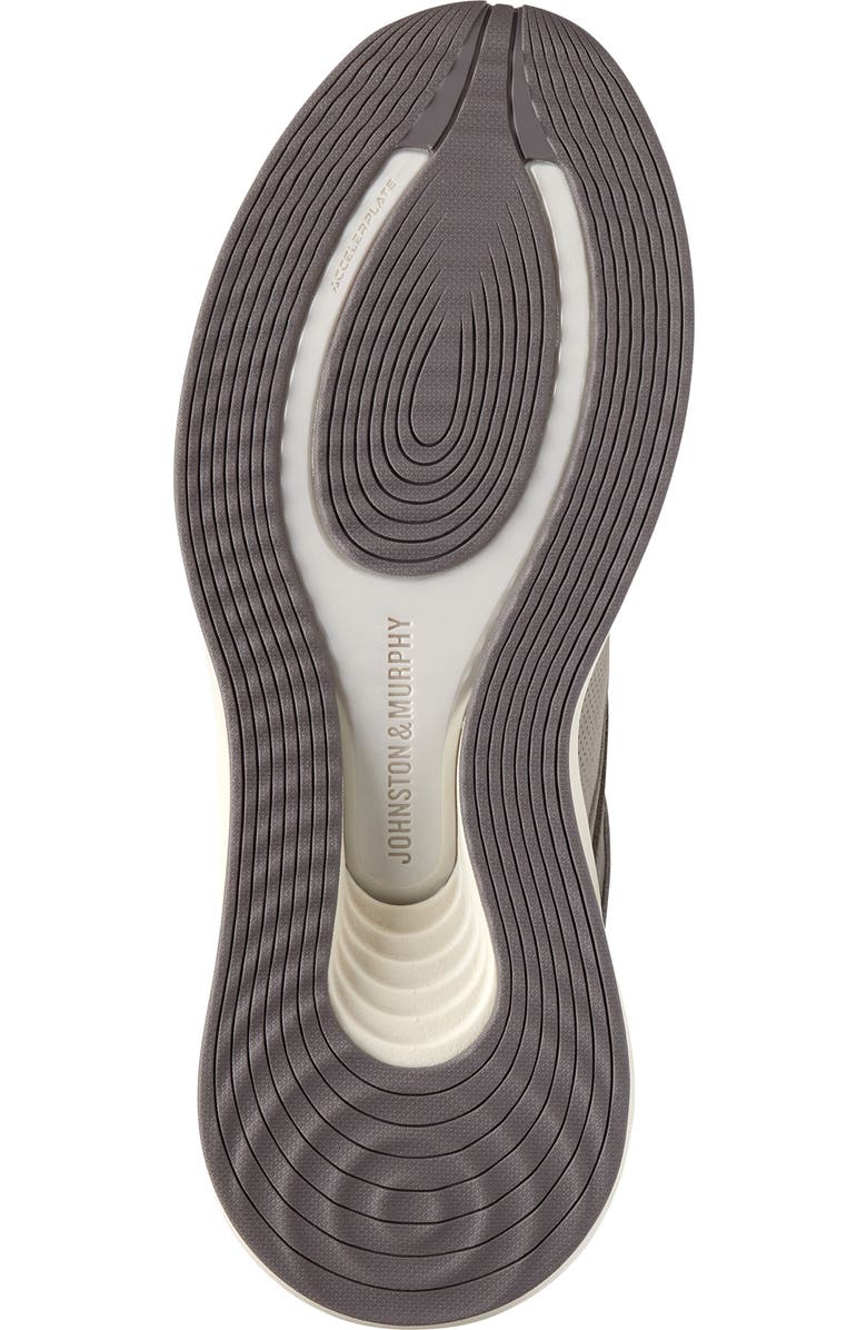 Johnston & Murphy Surge U-Throat Embossed Sneaker, Alternate, color, Gray Nubuck