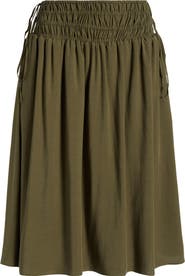 Mistress Rocks Smock Waist Skirt